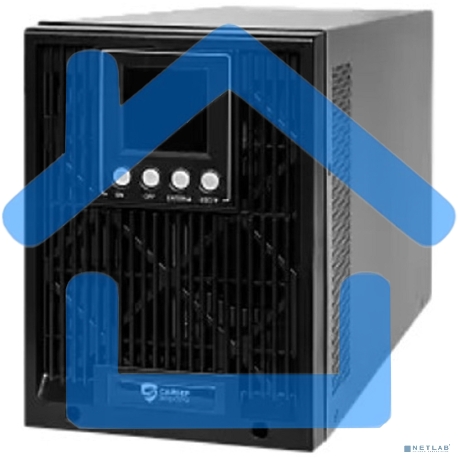 Источник бесперебойного питания Сайбер Электро ИБП ЭКСПЕРТ-II-2000 Онлайн, Напольное исполнение 2000ВА/1800Вт USB/RS-232/SNMPslot (2 EURO + 2 IEC С13) (12В /7А·ч. х 4)-1