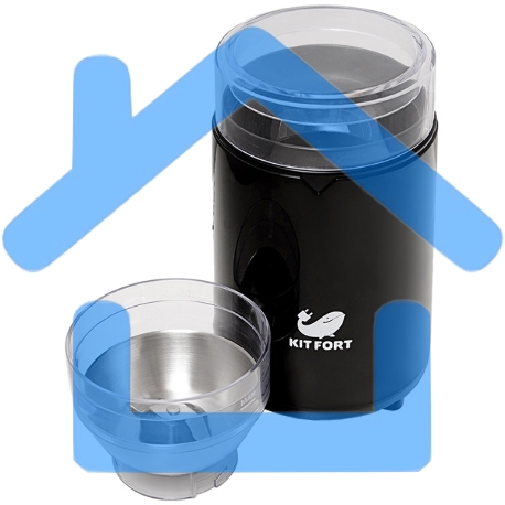 Кофемолка Kitfort КТ-1314 Напряжение: 220 - 230 В, 50/60 Гц.Мощность: 150 Вт.Вместимость: 60 г зерен.-2