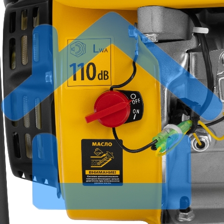 Мотопомпа бензиновая для грязной воды PX-80D7, 7 л.с., 3