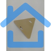 Бирка маркировочная мягкая У-136М (треугольник) (уп.100шт) PROxima EKF mm-136-t