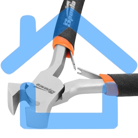 Кусачки торцевые Mini, 105 мм, никелированные, авторазжим Sparta-5