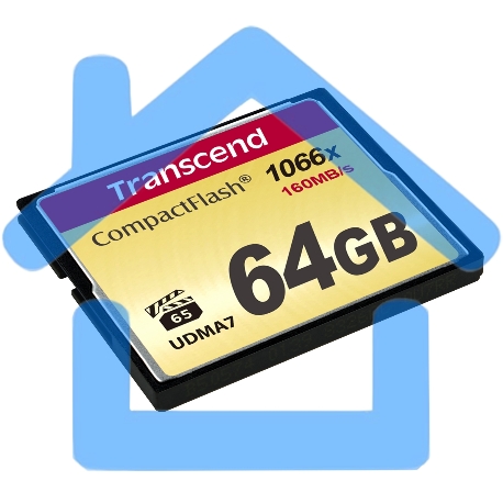 Флеш карта CF 64Gb Transcend TS64GCF1000 (1000X) -6