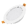 Светильник Gauss Elementary Downlight 5Вт 4000K белый круглый