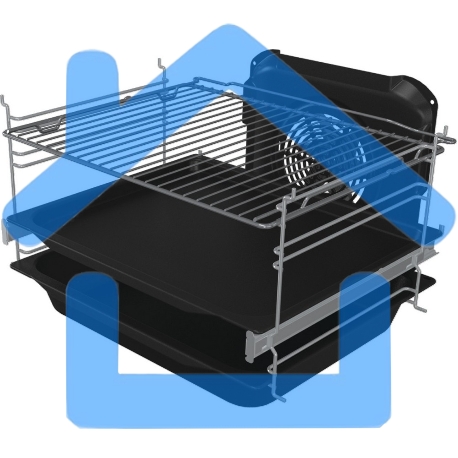 Плита электрическая Gorenje GECS5C70XA серебристый, конфорок 4 электрических, духовка 70 л, 50 см x 85 см x 59.4 см-6