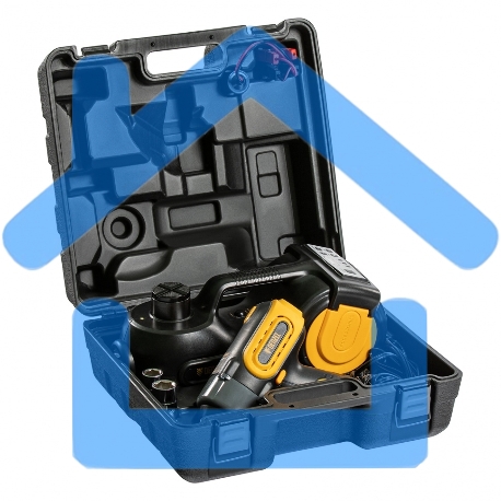 Домкрат электрогидравлический «3 в 1» (1,5 т), 12В, с гайковертом электрическим, в наборе// Denzel-10