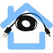 Кабель Rexant (18-4270) USB кабель универсальный microUSB шнур плоский 1М черный