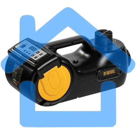 Домкрат электрогидравлический «3 в 1» (1,5 т), 12В, с гайковертом электрическим, в наборе// Denzel-7