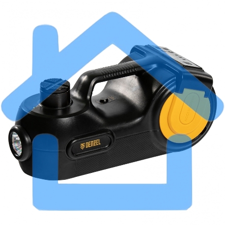 Домкрат электрогидравлический «3 в 1» (1,5 т), 12В, с гайковертом электрическим, в наборе// Denzel-11