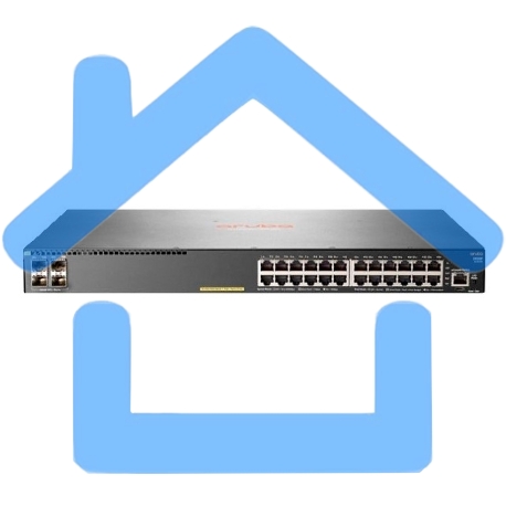 Коммутатор HP Aruba 2930F 24G PoE+ 4SFP+ Swch-1