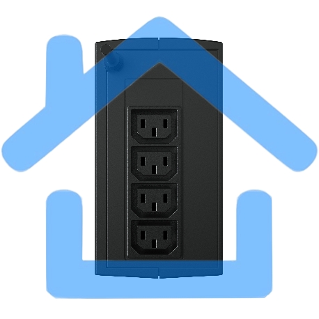 Источник бесперебойного питания UPS CyberPower UTC850EI 850VA/425W (IEC C13 x 4)-4