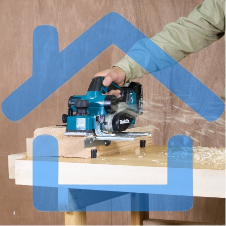 Рубанок Makita DKP181ZU 82мм 12000об/мин-4