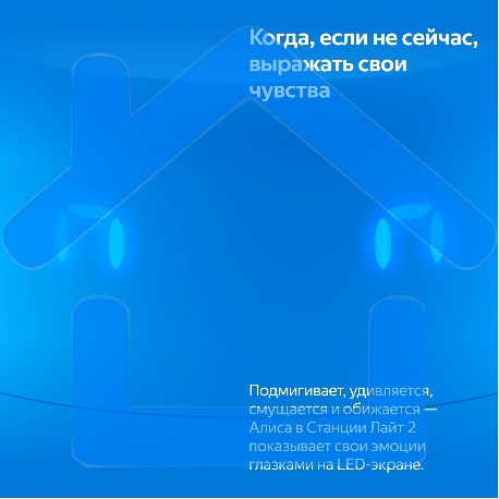 Умная колонка YANDEX YNDX-00026BLU SPEAKER LITE 2 BLUE-9