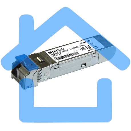 Трансивер ORIGO WDM SFP-трансивер, 1000Base-BX-U (Simplex LC), Tx:1310 нм, Rx:1550 нм, для одномодового кабеля, до 20 км-1