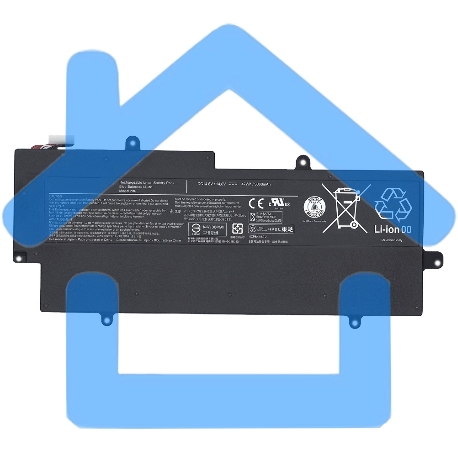 Аккумуляторная батарея для ноутбука Toshiba Portege Z830 47Wh черный