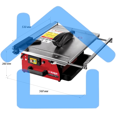 Электроплиткорез ЗУБР 