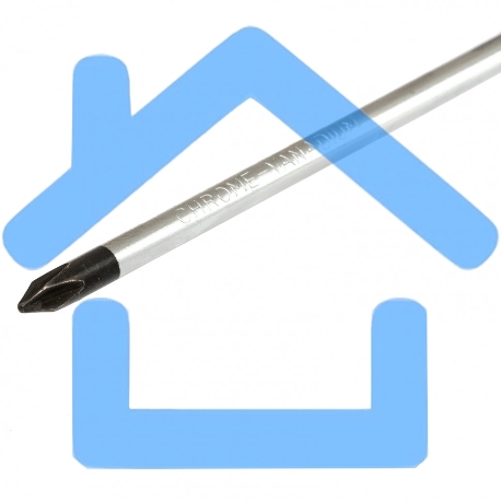 Отвертка Anti-Slip, PH1 х 150 мм, CrV, двухкомп. рукоятка Matrix-1