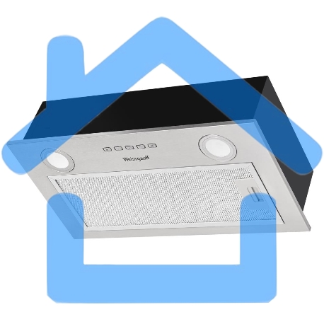 Вытяжка встраиваемая Weissgauff Fiona 60 X серебристый, 53 см, 850 куб. м/ч, 49 дБ-1