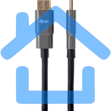 Кабель соединительный DISPLAY PORT v1.4, 8K@60Hz, 1.5m iOpen (Aopen/Qust) <ACG633-1.5M>-1