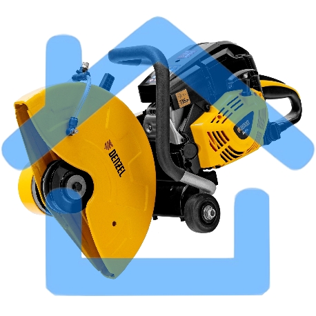 Бензорез МС-6535, 65 см3, диаметр диска 350 мм DENZEL-16