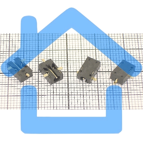 Разъем питания для планшета №8 (0.7х2.5мм)