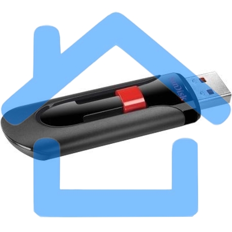 Флешка USB Sandisk 64Gb Cruzer Glide SDCZ60-064G-B35 USB 2.0 черный/красный-9