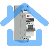 Выключатель автоматический модульный 1п C 25А 4.5кА ВА 47-63 PROxima EKF mcb4763-1-25C-pro