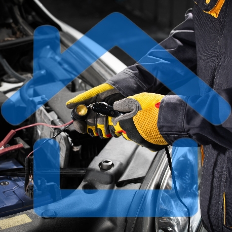 Домкрат электрогидравлический «3 в 1» (1,5 т), 12В, с гайковертом электрическим, в наборе// Denzel-21