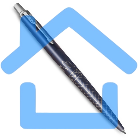 Ручка шариковая Parker Jotter Global Icons SE Sydney K179 (2198196) синий M, синие чернила, подарочная коробка-2