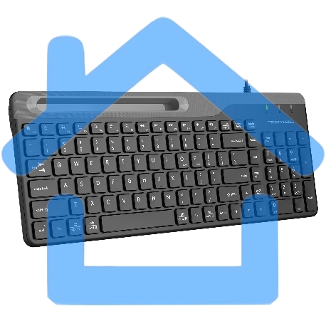 Клавиатура A4Tech Fstyler FK25 проводная, USB, черный/серый-8