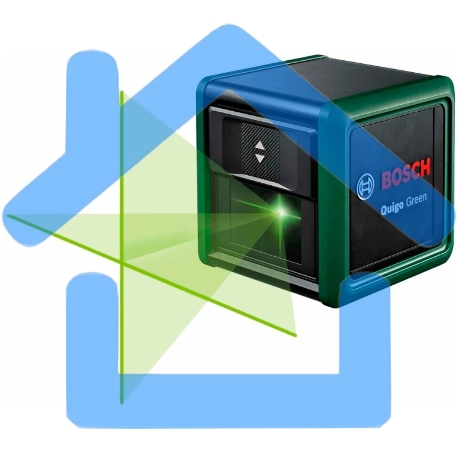 Лазерный нивелир Bosch Quigo Green