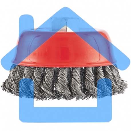 Щетка Matrix для УШМ, 100 мм, М14, 