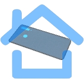 Задняя крышка для Huawei P30 Lite Nova 4E 24MP черный