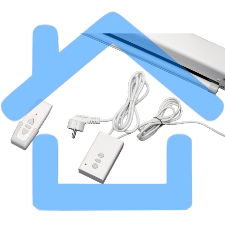 Экран Cinema S'OK 16:9 90' настенно-потолочный, моторизованный, 200x112см, белый корпус, экстрадроп 60см-2