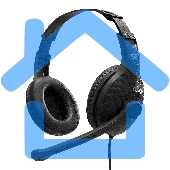 Стереогарнитура ExeGate EX289748RUS Office HS-102S (3,5мм Jack интерфейс, длина кабеля 1,5м)