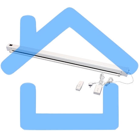 Экран Cinema S'OK 16:9 90' настенно-потолочный, моторизованный, 200x112см, белый корпус, экстрадроп 60см-3