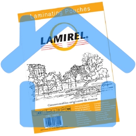 Пленка для ламинирования  Lamirel А3, 125мкм, 100 шт.-1