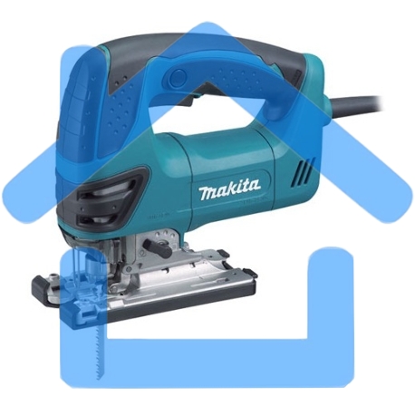 Лобзик Makita 4350CT 720Вт 2800ходов/мин от электросети (кейс в комплекте)-1