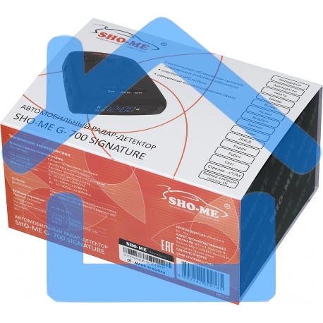 Радар-детектор Sho-Me G-700 Signature GPS приемник-1