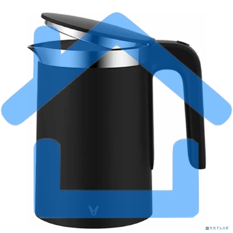 Чайник электрический Viomi Double-layer kettle черный V-MK171A-6