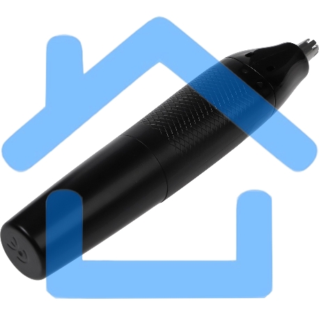 Триммер для носа Philips NT1620/15 роторный режущий элемент, водонепроницаемый корпус - пластик, цвет - черный, в комплекте батарейка АА-8