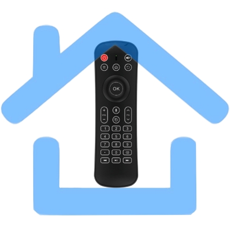 Беспроводная аеромышь клавиатура пульт Harper KBWL-050 для СМАРТ ТВ