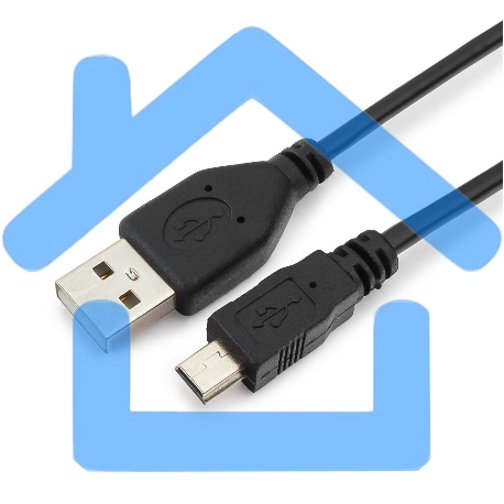 Кабель Гарнизон Кабель USB 2.0, AM/miniBM 5P, 1.8м, пакет (GCC-USB2-AM5P-1.8M)-2
