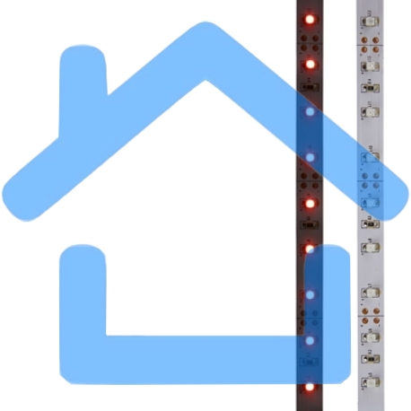 Лента светодиодная открытая, 8 мм, IP23, SMD 2835, 60 LED/m, 12 V, цвет свечения красный-1