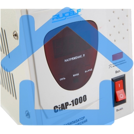 Стабилизатор напряжения Rucelf СтАР-1000 1кВА однофазный белый-8