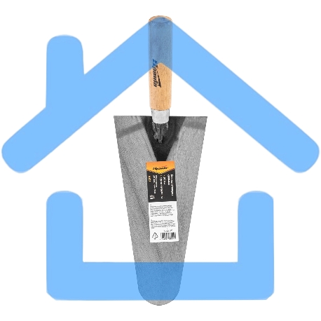 Кельма бетонщика стальная, 200 мм, деревянная ручка Sparta