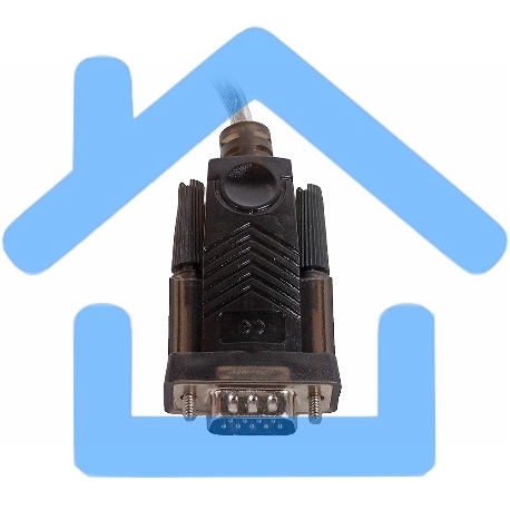 Кабель-адаптер USB AM <-> COM DB9M(RS232) Orient USS-101N18, chipset Prolific PL2303TA, поддержка Win 8/8.1, 1.8м, крепление винты