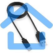 Кабель USB Гарнизон GCC-USB2-AMCM-1M, USB2.0 AM/ USB3.1 Type-C, 1м, пакет