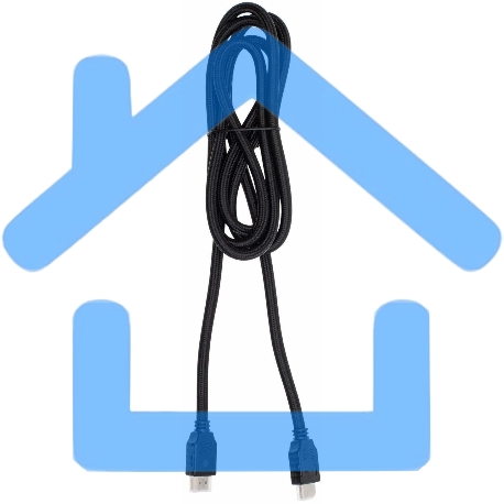 Кабель аудио-видео Cactus CS-HDMI.2-2 HDMI (m)/HDMI (m) 2м. Позолоченные контакты черный-2