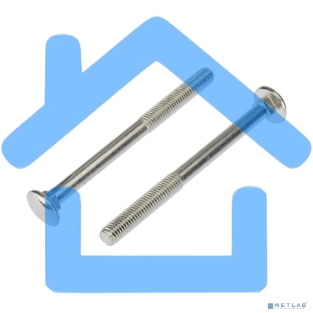 Болт мебельный KRANZ DIN 603, 10х120, короб (10 шт./уп.)-1