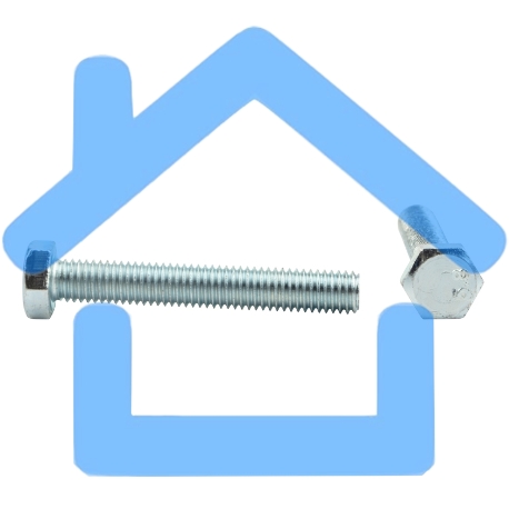 Болт шестигранный KRANZ DIN 933, 8х55, короб (20 шт./уп.)-2